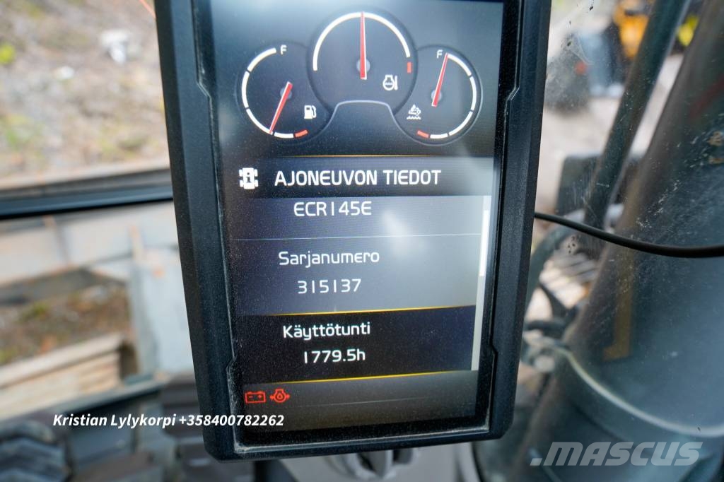 Volvo ECR145EL STAGE V Telakaivukoneet