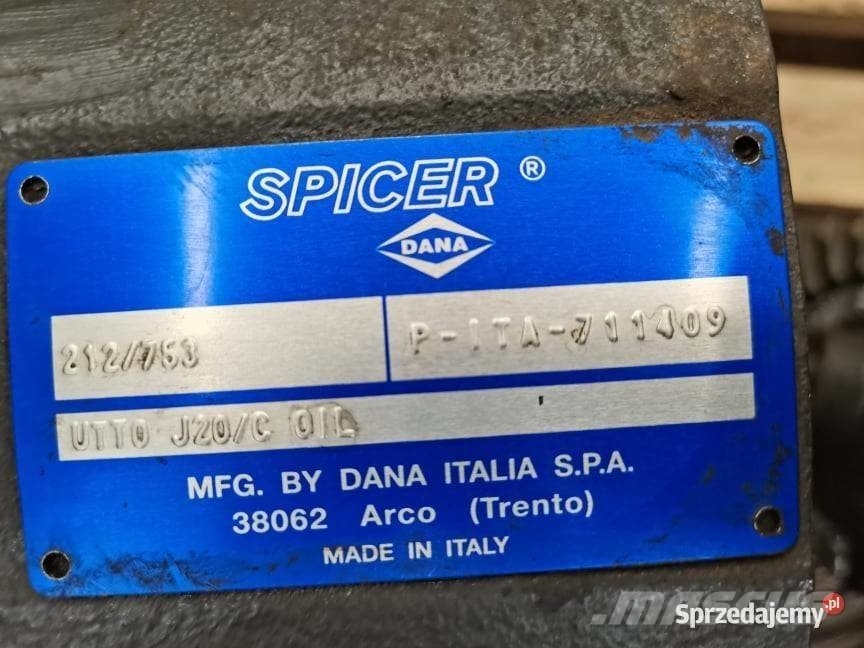 Dieci AgriMax  212 753 differential 軸