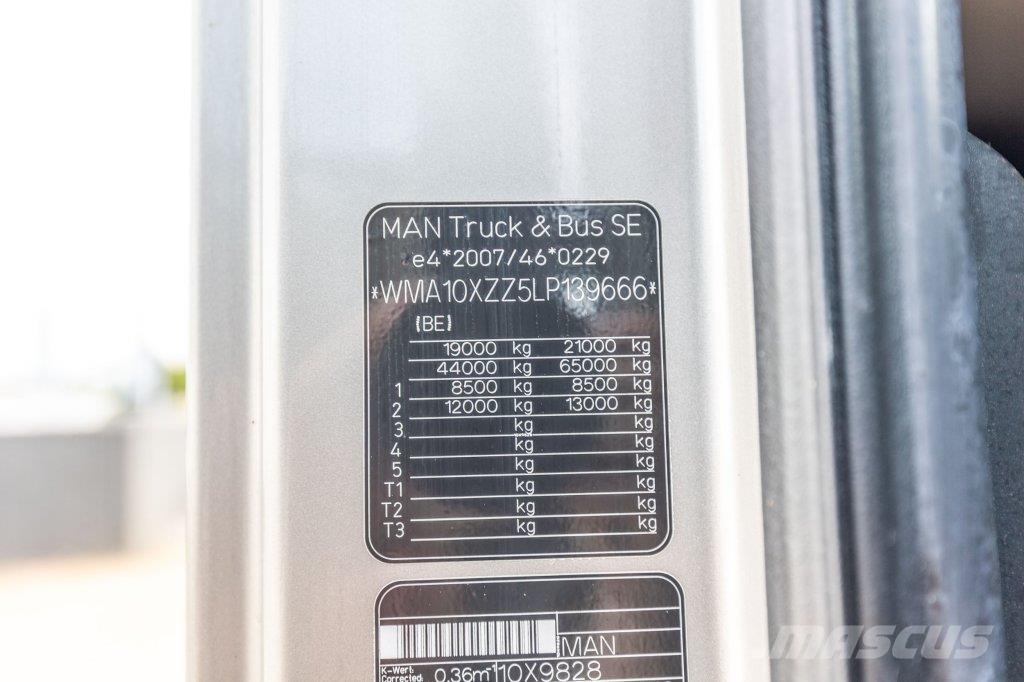 MAN TGX 18.510 LLS +INTARDER +KIPHYDR. Vetopöytäautot