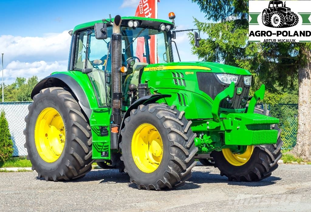 John Deere 6150 M - 2015 ROK - 7529 h - POWERQUAD Tractoren