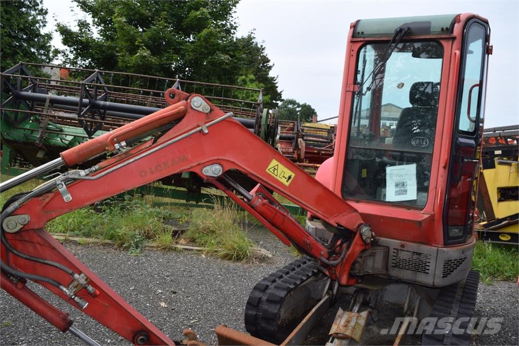 Yanmar VIO 25 - 4 حفارات صغيرة أقل من 7 طن (حفارات صغيرة)