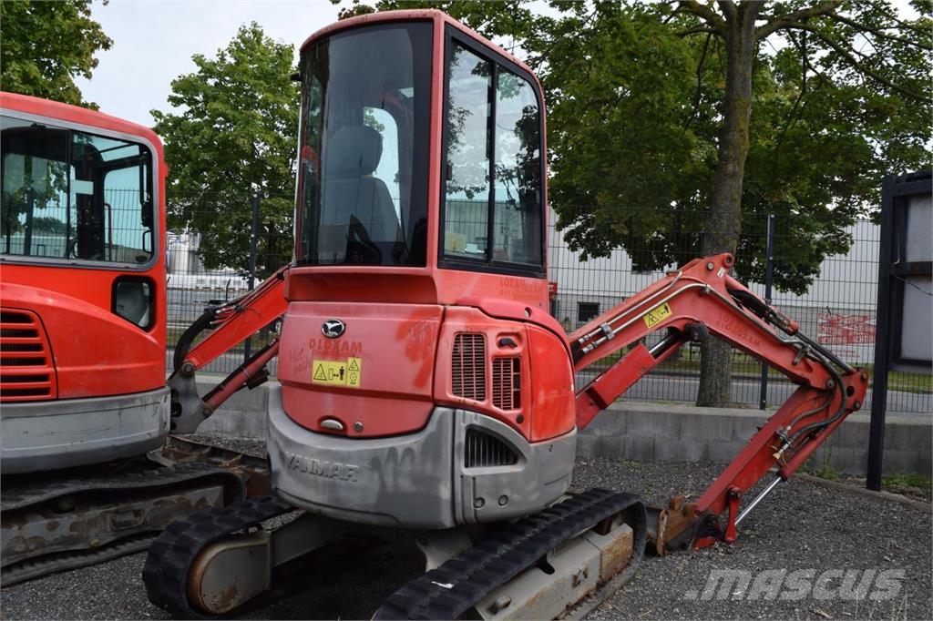 Yanmar VIO 25 - 4 حفارات صغيرة أقل من 7 طن (حفارات صغيرة)