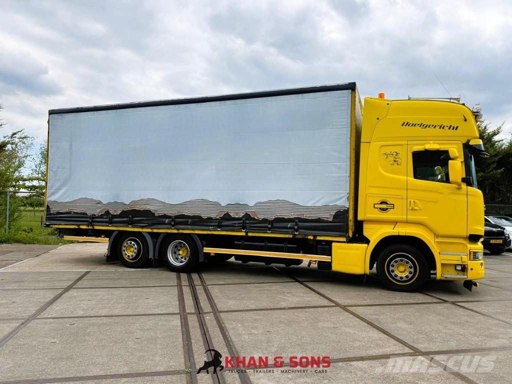 Scania R450 Retarder - 6x2 - Holland Truck - Euro6 Schuifzeilopbouw