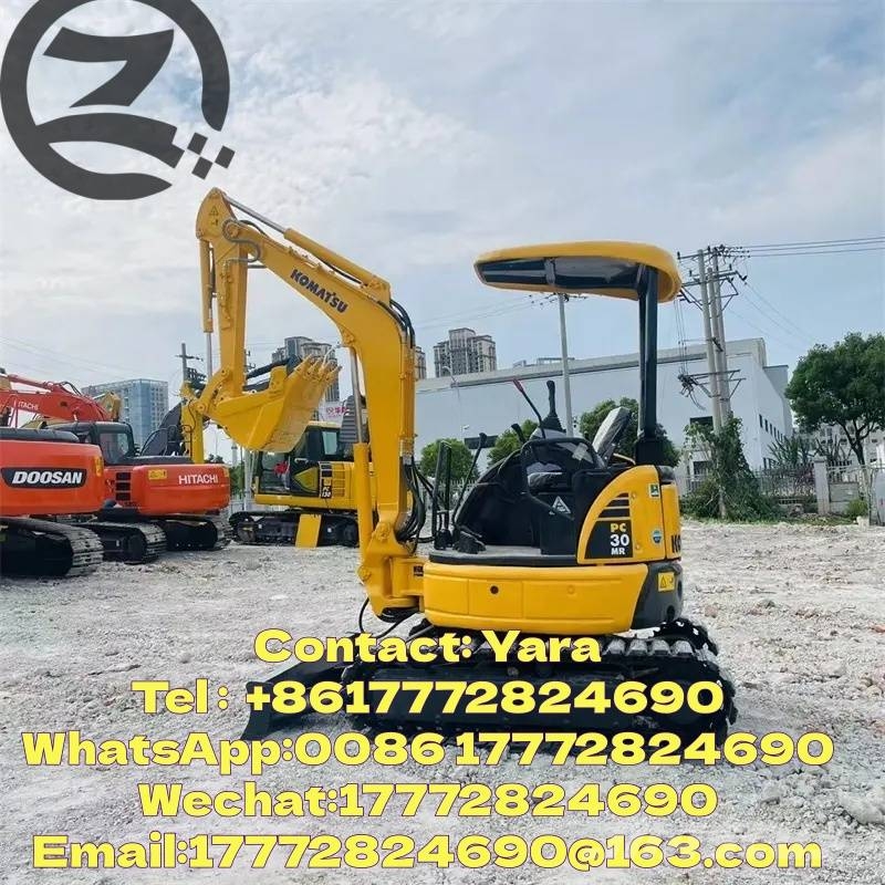 Komatsu PC 30 MR Mini bagri <7t