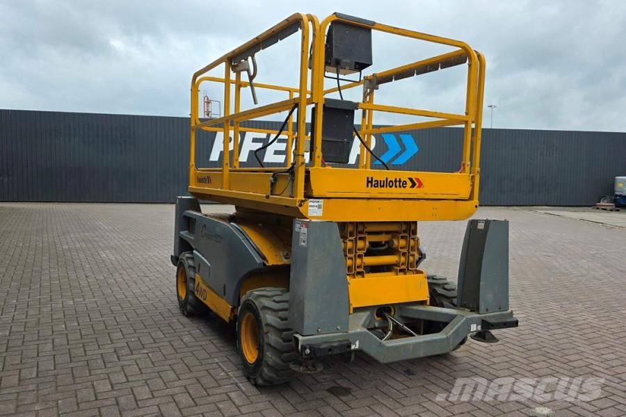 Haulotte COMPACT 10DX Diesel, 4x4 Drive, 10.2m Working Heig Šķerveida pacēlāji