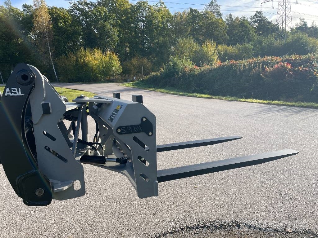 Spiva Vridbart hydrauliskt gaffelställ 2*30 grader Građevinarske viljuške