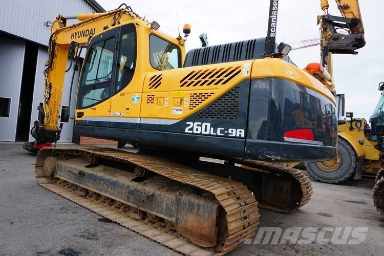 Hyundai R260LC-9A Gravemaskiner på larvebånd
