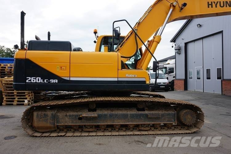 Hyundai R260LC-9A Gravemaskiner på larvebånd