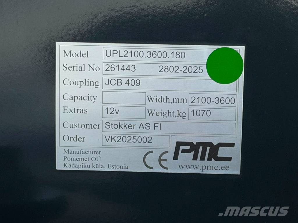 JCB 409 / Aurasähköt / Vapaapaluu / Hebonilube / Cargadoras sobre ruedas