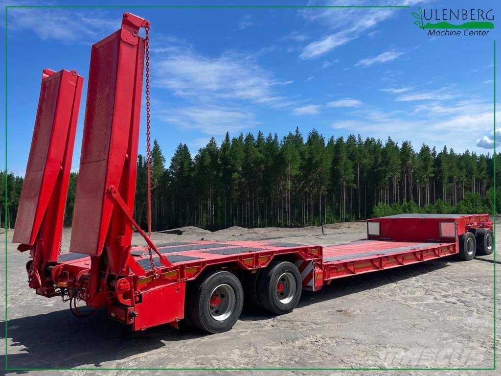 Naczepa-przyczepa-laweta-niskopodwozie Schröder Wiesmor 4 Skip loader trailers