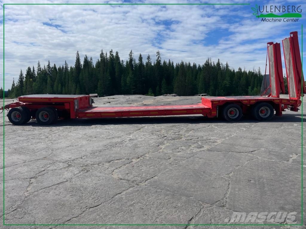 Naczepa-przyczepa-laweta-niskopodwozie Schröder Wiesmor 4 Skip loader trailers