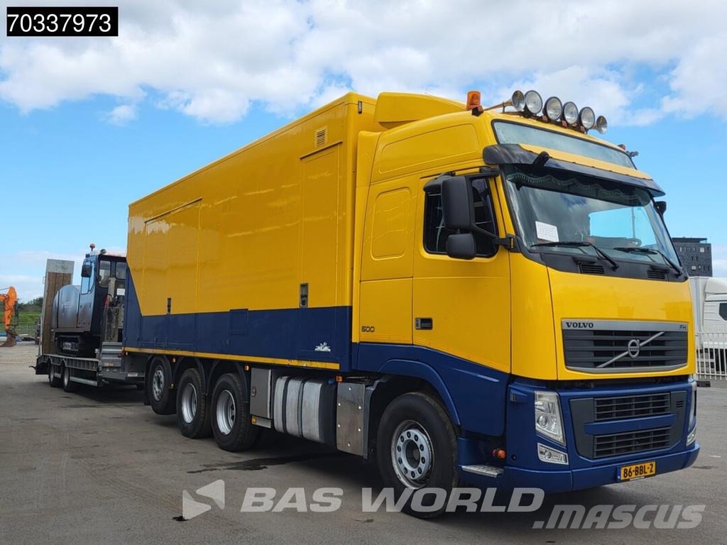 Volvo FH 500 8X4 Horizontal Drilling combi SITETEC MP302 شاحنات مسطحة/مفصلية الجوانب