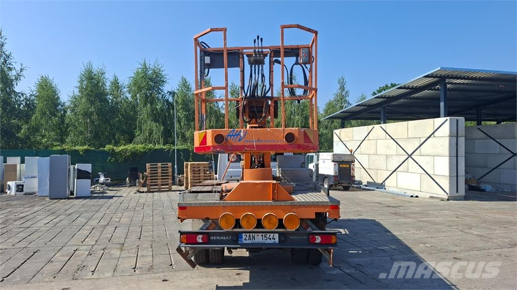 Renault MASCOTT DXI 150.65 + MP 13-2 شاحنات بمقصورة وهيكل