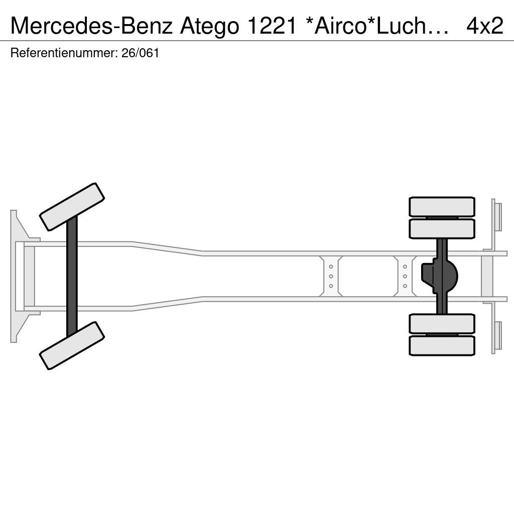 Mercedes-Benz Atego 1221 *Airco*Luchtvering A verstelbaar*Cruise Camiones con caja de remolque