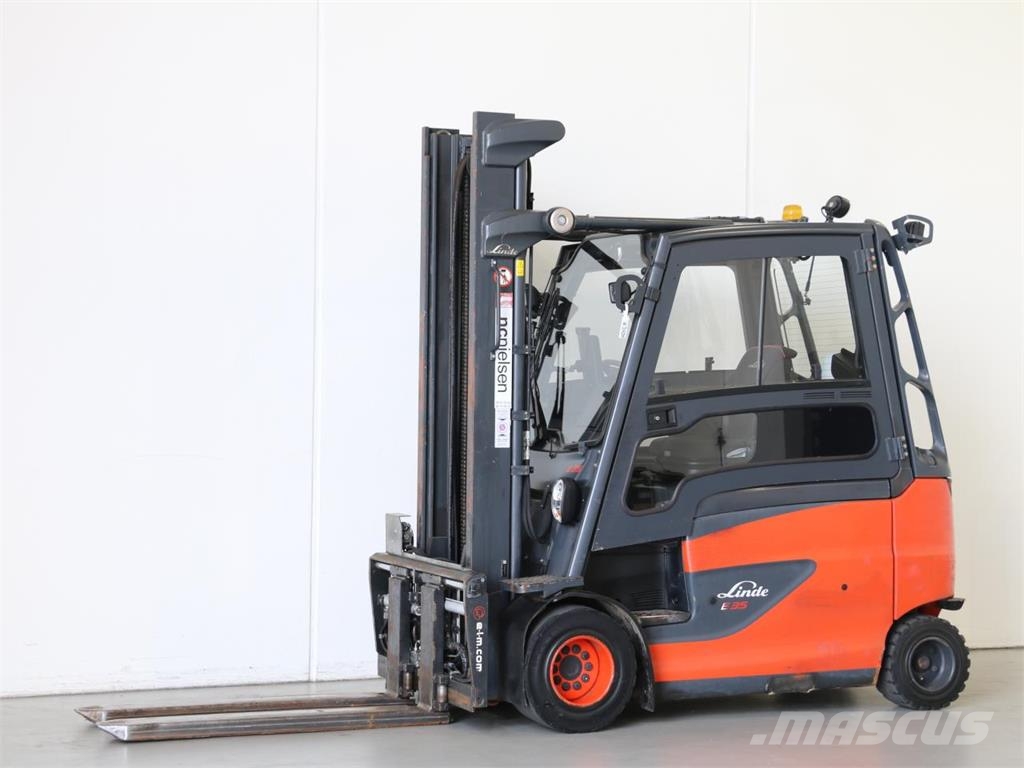 Linde E35HL/387 شاحنات ذات رافعات شوكية تعمل بالكهرباء