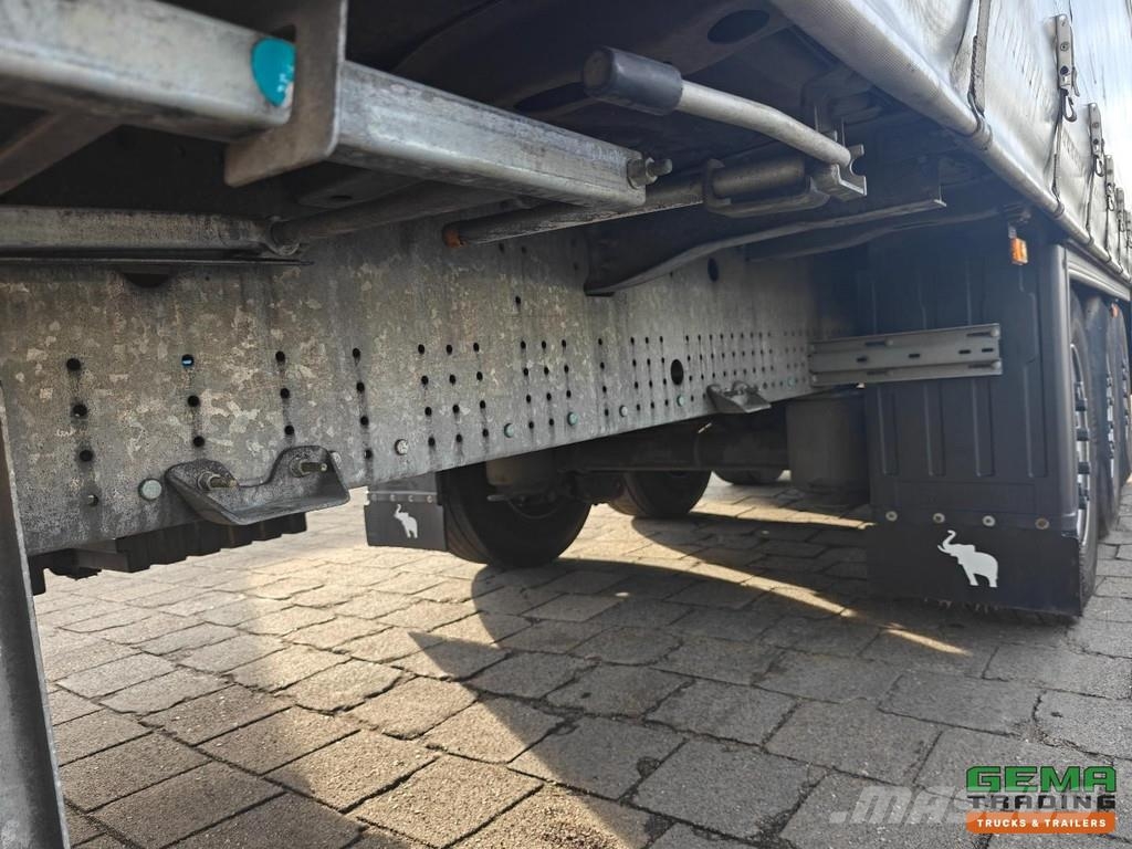Schmitz Cargobull SCB*S3T Sliding Curtains/Roof - Galvanized Chassis Curtainsider semi-trailers