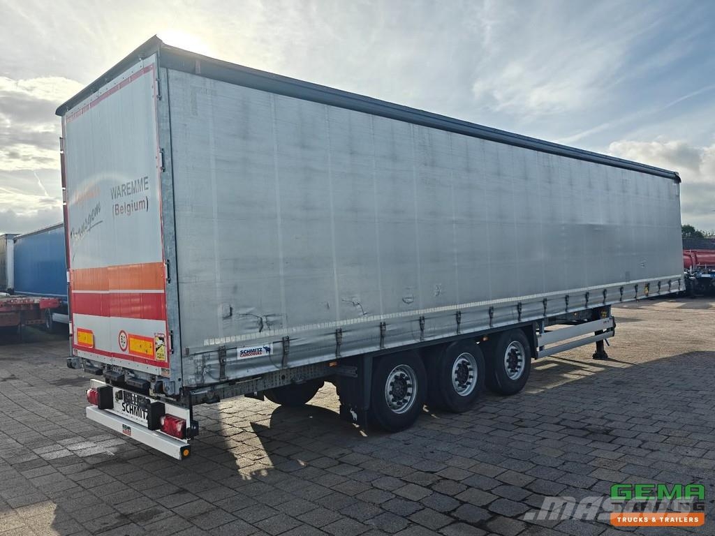 Schmitz Cargobull SCB*S3T Sliding Curtains/Roof - Galvanized Chassis Curtainsider semi-trailers