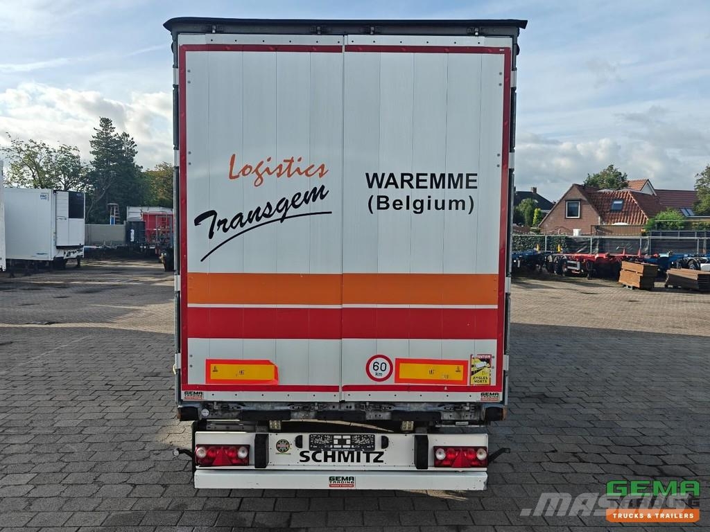 Schmitz Cargobull SCB*S3T Sliding Curtains/Roof - Galvanized Chassis Curtainsider semi-trailers