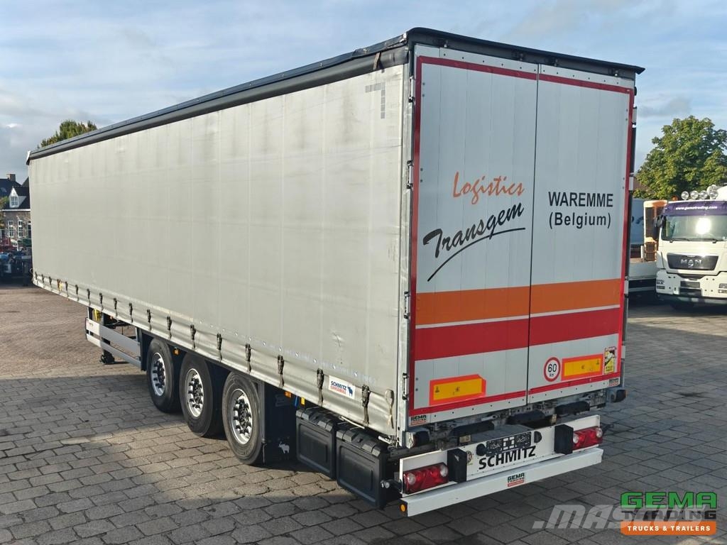 Schmitz Cargobull SCB*S3T Sliding Curtains/Roof - Galvanized Chassis Curtainsider semi-trailers