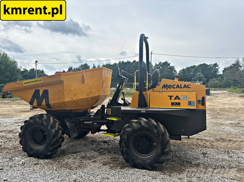 Mecalac TA 6S WOZIDŁO 2019R | Wacker Neuson DV60, DW60, Th Knik dumptrucks
