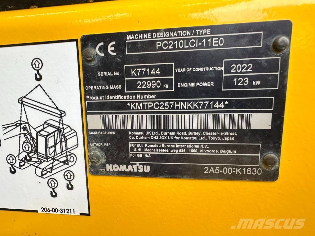 Komatsu PC 210 LCI-11E0 Excavatoare pe șenile
