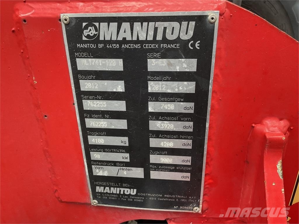 Manitou MLT 741 120 H LSU Τηλεσκοπικοί ανυψωτές