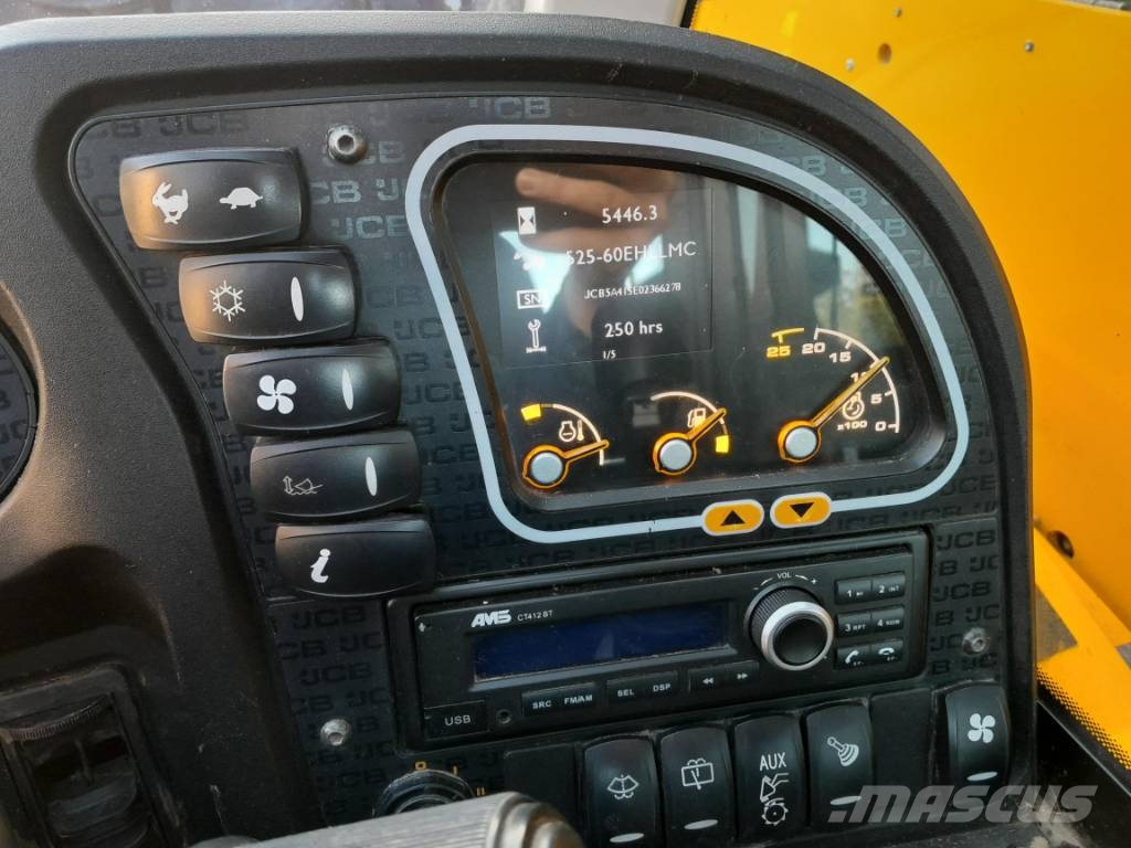 JCB 525-60 Agri Plus | Verreiker - Airco - LEASE €800 Teleskopické manipulátory