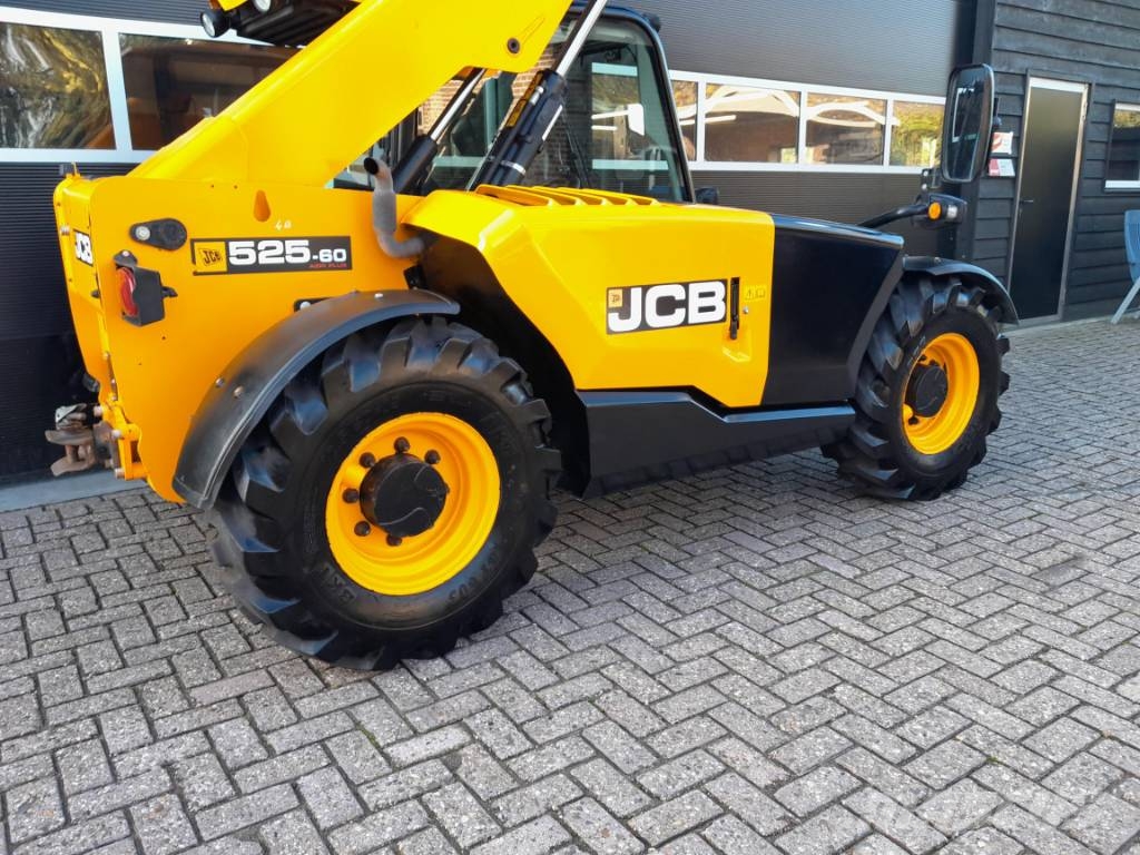 JCB 525-60 Agri Plus | Verreiker - Airco - LEASE €800 Teleskopické manipulátory