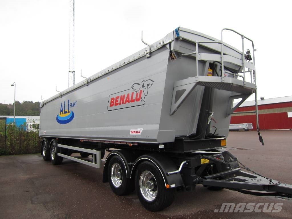 Benalu Bulkliner S 4-axl 38 tippsläpvagn Varmluftkanaler Bañera