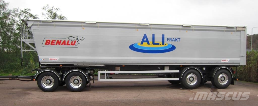 Benalu Bulkliner S 4-axl 38 tippsläpvagn Varmluftkanaler Bañera