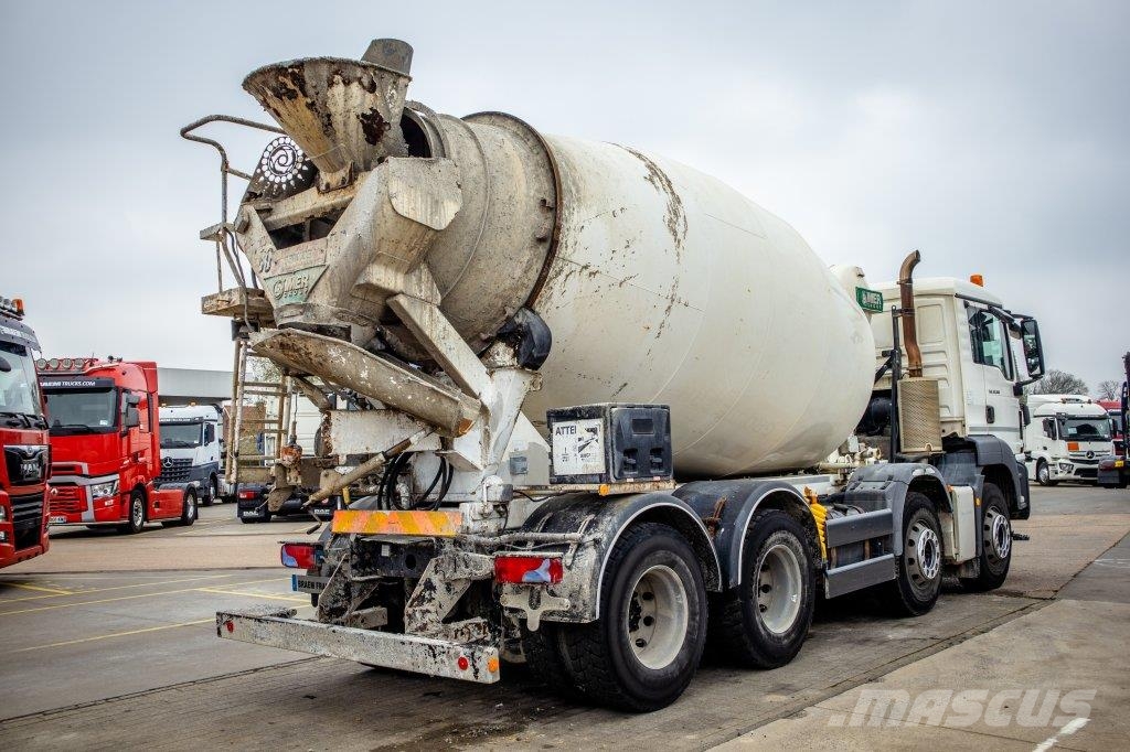 MAN TGS 32.360 BB+MIXER 9M³ Betonikuorma-autot