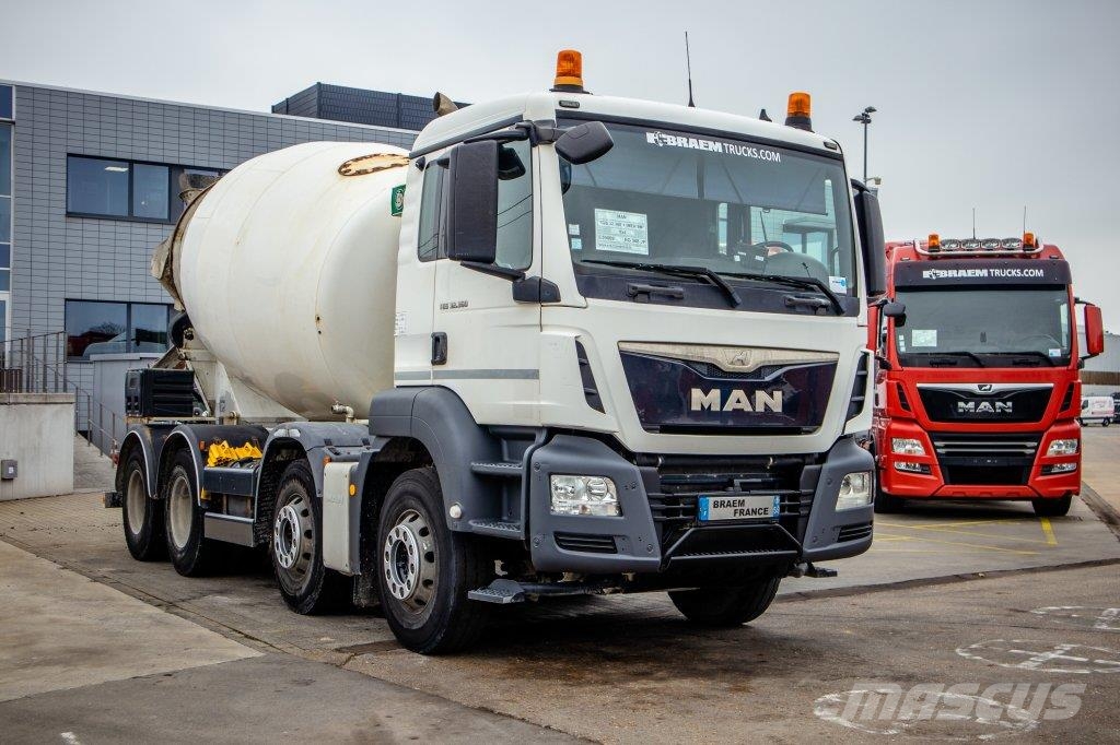 MAN TGS 32.360 BB+MIXER 9M³ Betonikuorma-autot