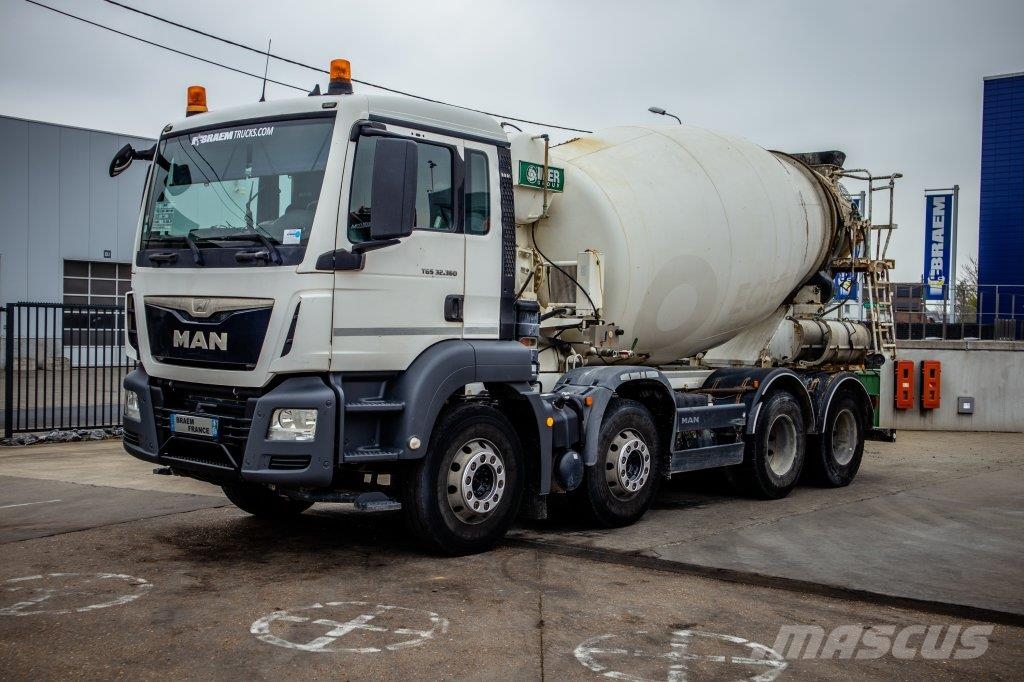 MAN TGS 32.360 BB+MIXER 9M³ Betonikuorma-autot