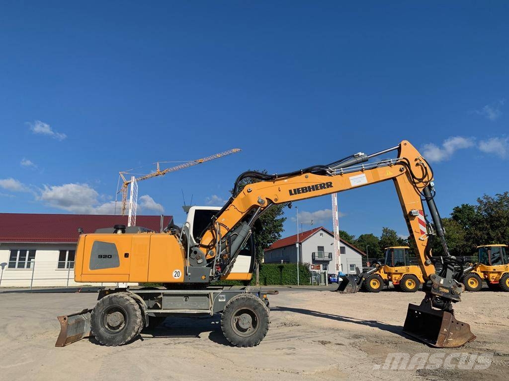 Liebherr A 920 Litronic Excavadoras de ruedas