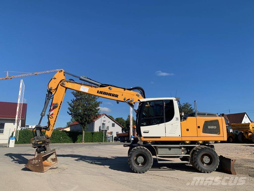 Liebherr A 920 Litronic Excavadoras de ruedas