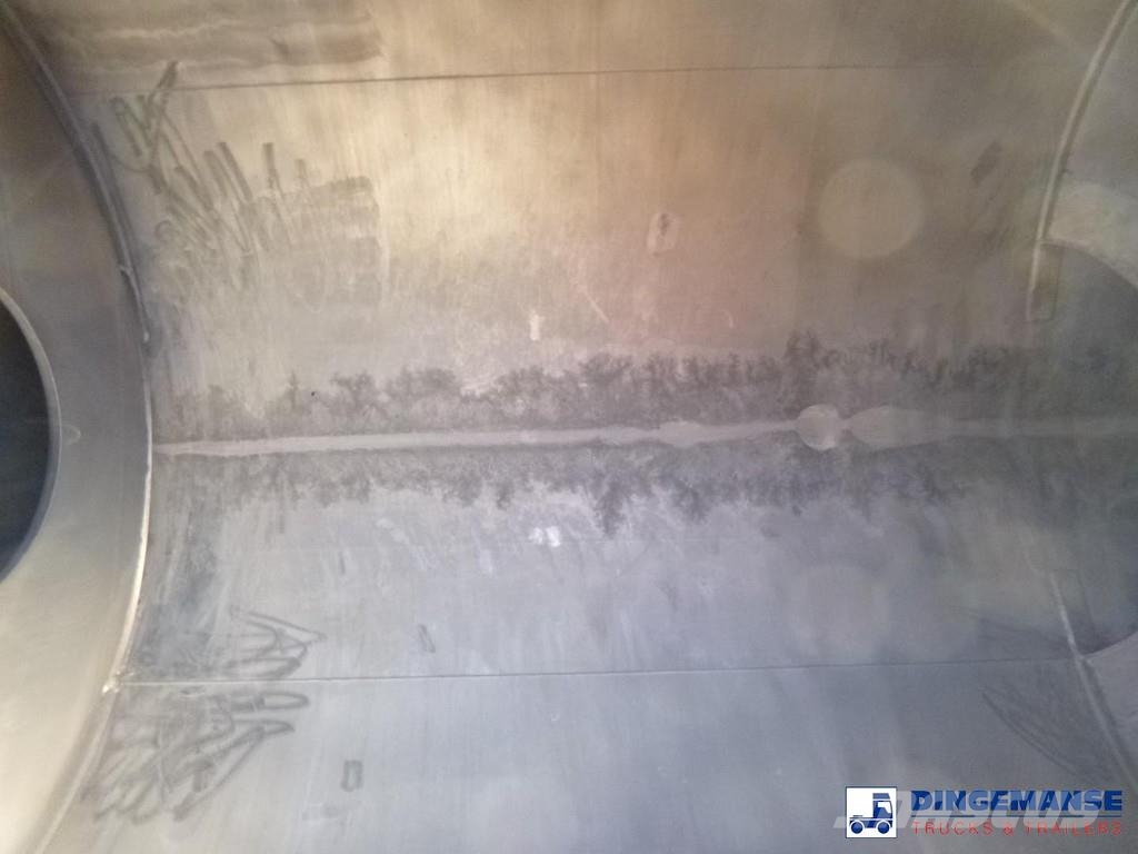 Magyar Chemical tank inox L4BH 33.3 m3 / 1 comp Autocisternas
