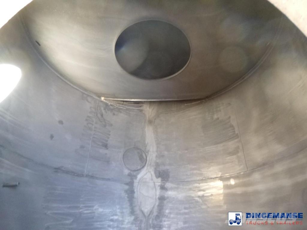 Magyar Chemical tank inox L4BH 33.3 m3 / 1 comp Autocisternas