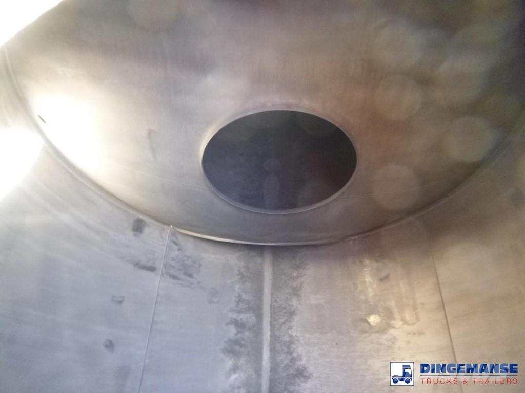 Magyar Chemical tank inox L4BH 33.3 m3 / 1 comp Autocisternas