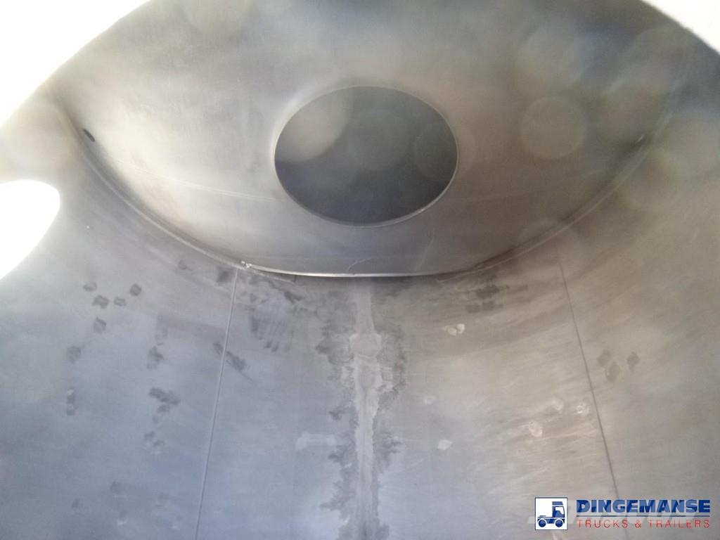 Magyar Chemical tank inox L4BH 33.3 m3 / 1 comp Autocisternas