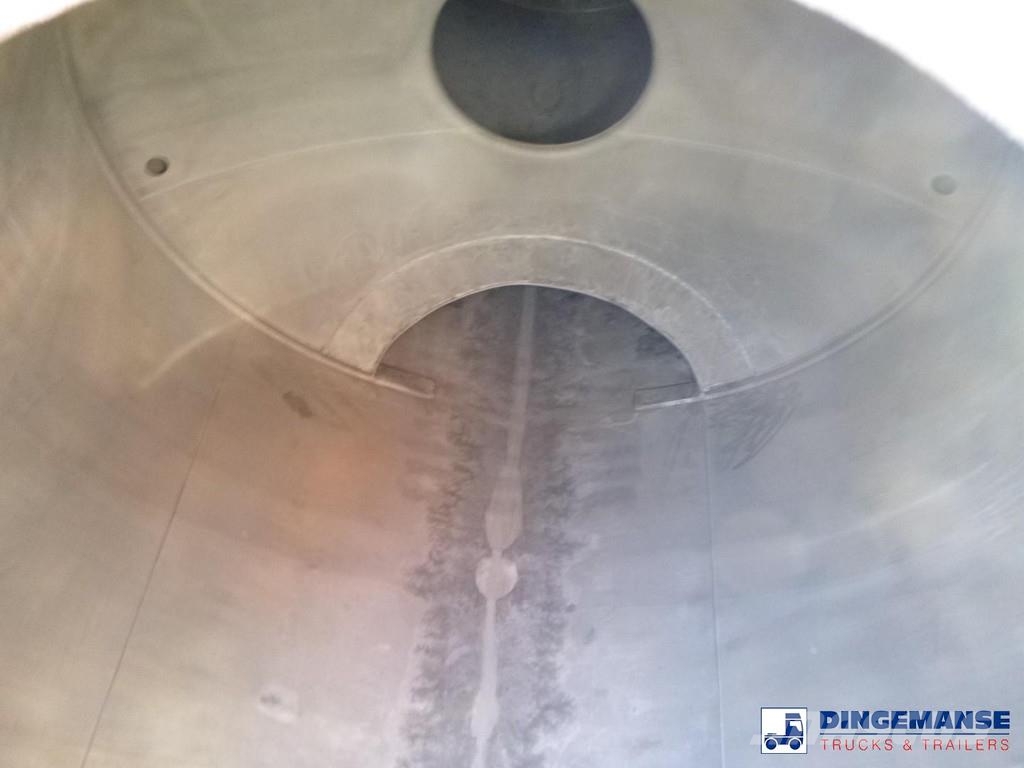 Magyar Chemical tank inox L4BH 33.3 m3 / 1 comp Autocisternas