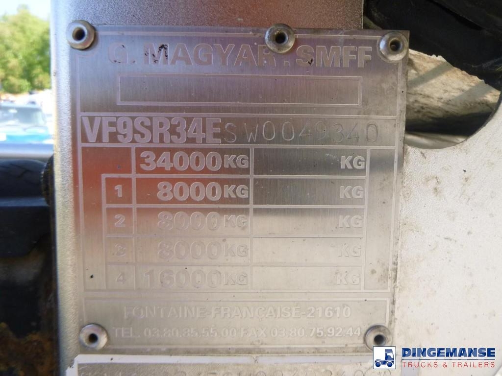 Magyar Chemical tank inox L4BH 33.3 m3 / 1 comp Autocisternas