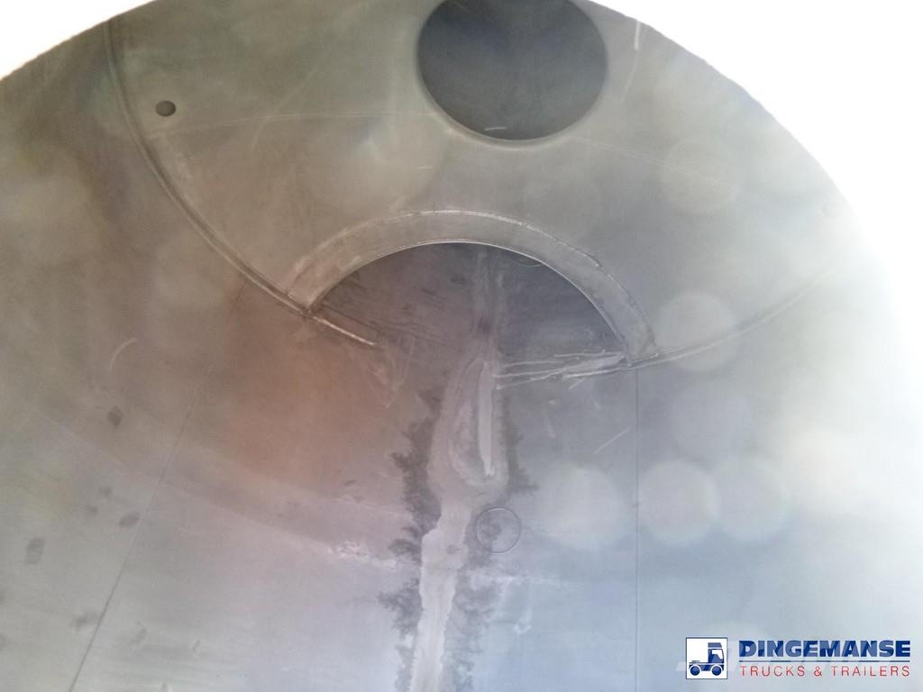 Magyar Chemical tank inox L4BH 33.3 m3 / 1 comp Autocisternas
