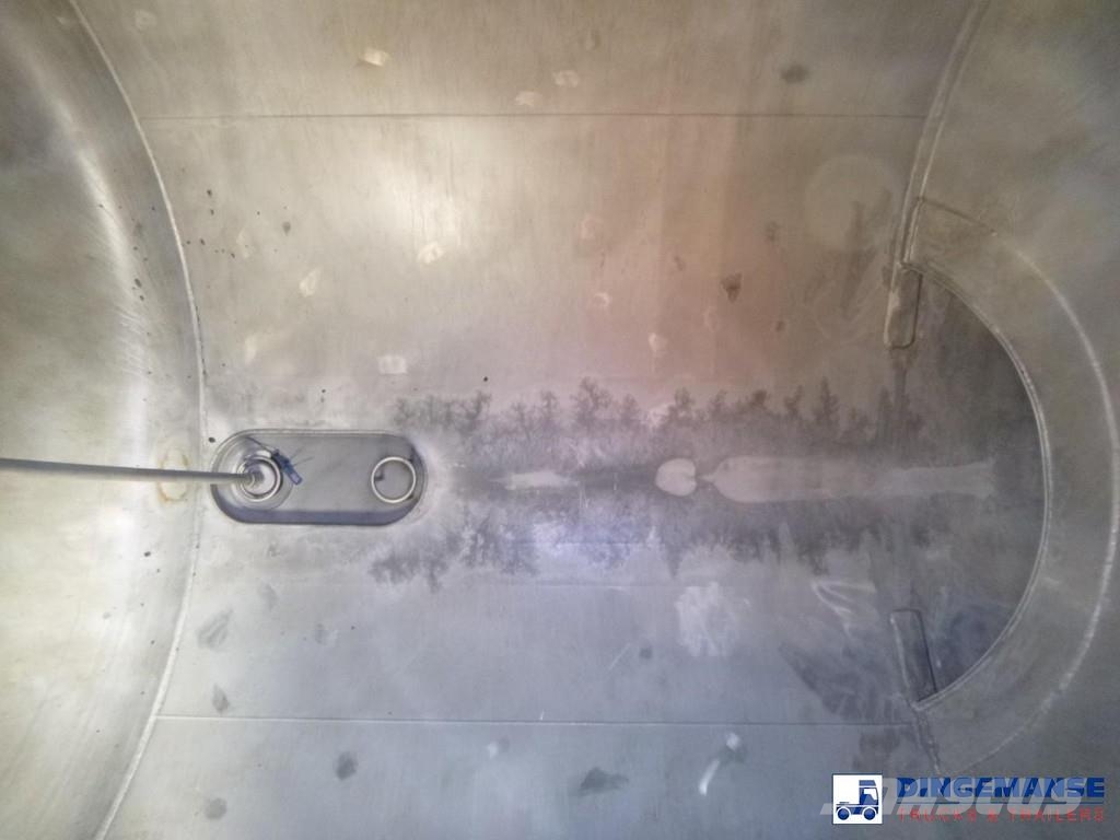 Magyar Chemical tank inox L4BH 33.3 m3 / 1 comp Autocisternas