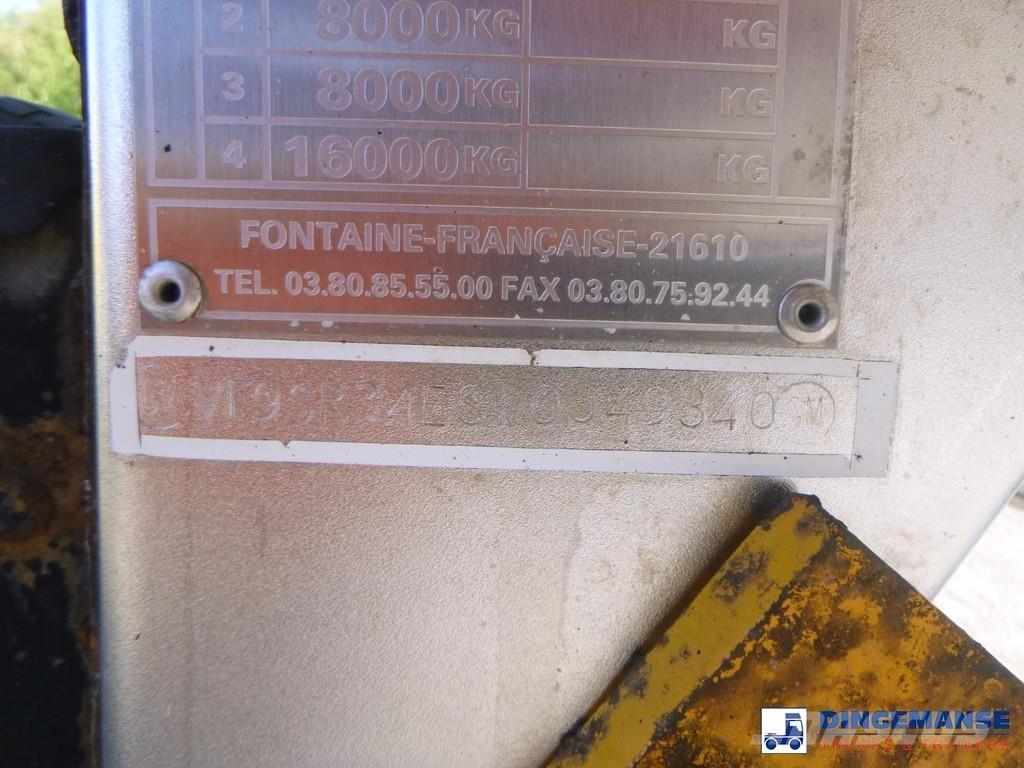 Magyar Chemical tank inox L4BH 33.3 m3 / 1 comp Autocisternas
