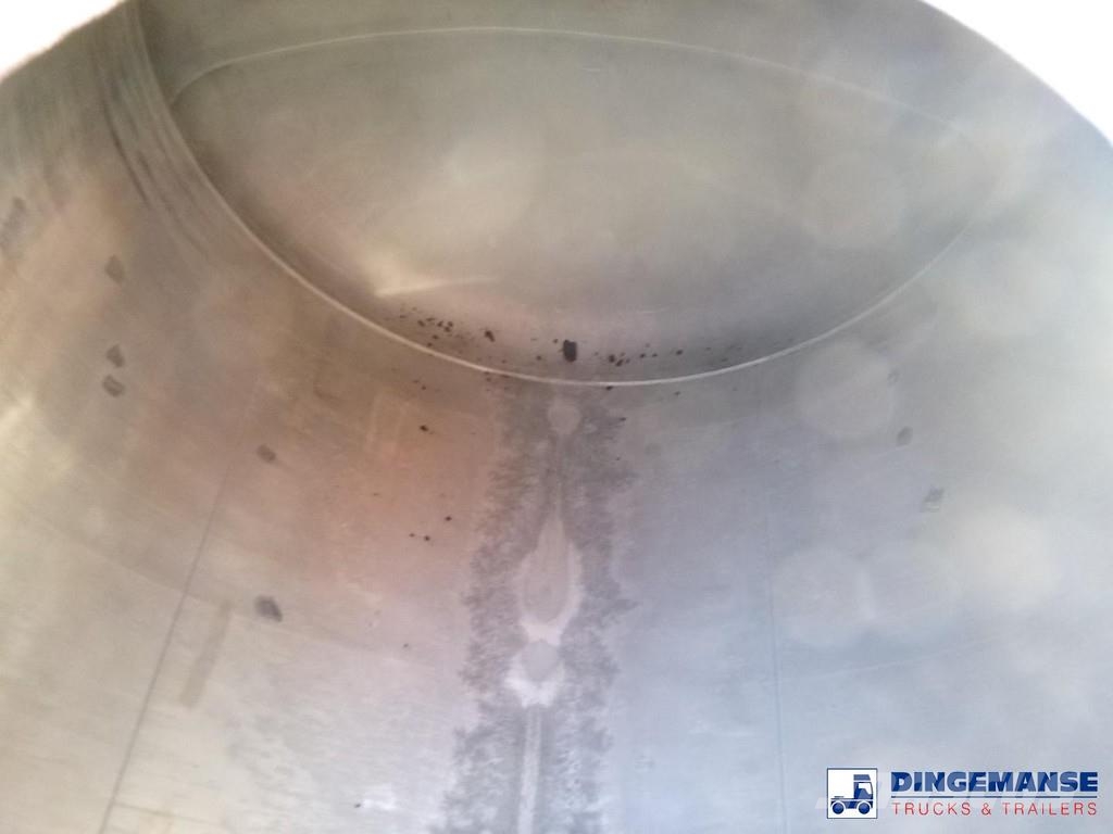 Magyar Chemical tank inox L4BH 33.3 m3 / 1 comp Autocisternas