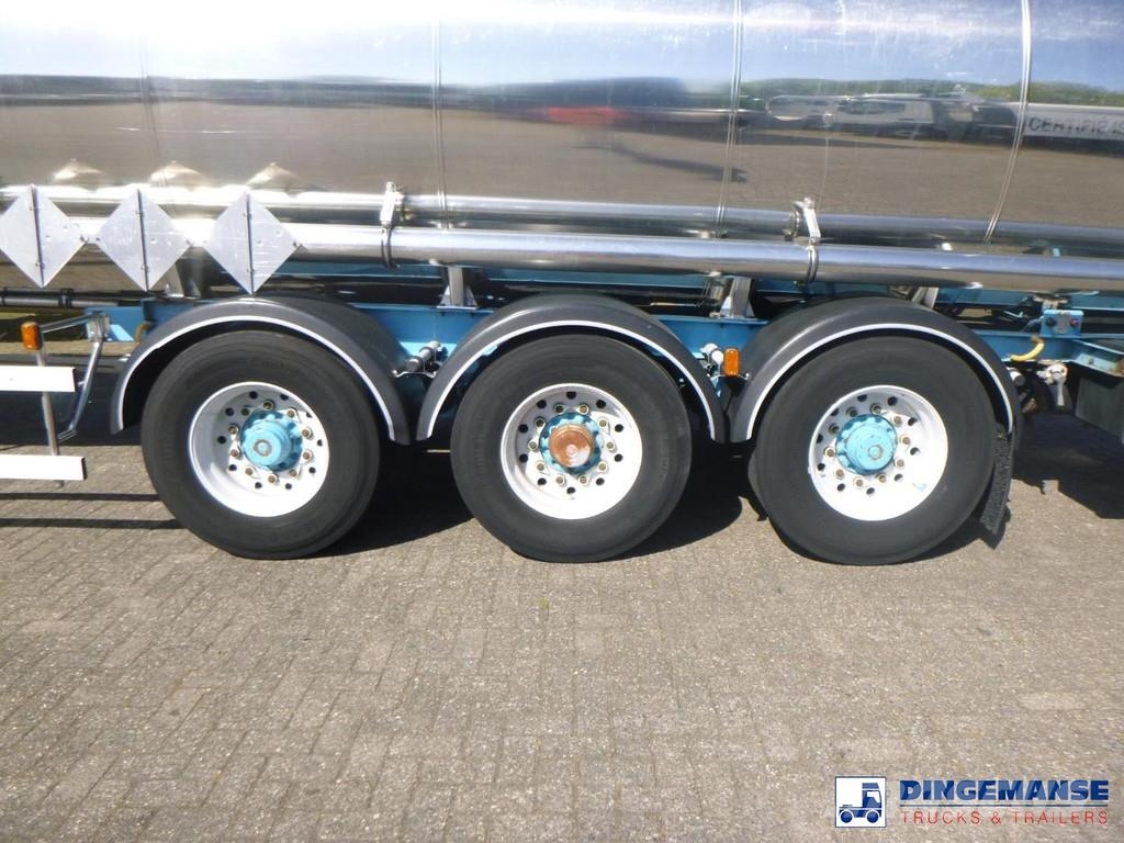 Magyar Chemical tank inox L4BH 33.3 m3 / 1 comp Autocisternas