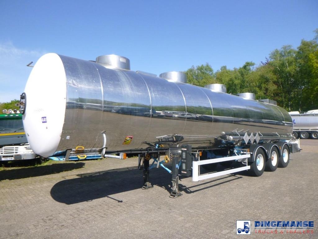 Magyar Chemical tank inox L4BH 33.3 m3 / 1 comp Autocisternas