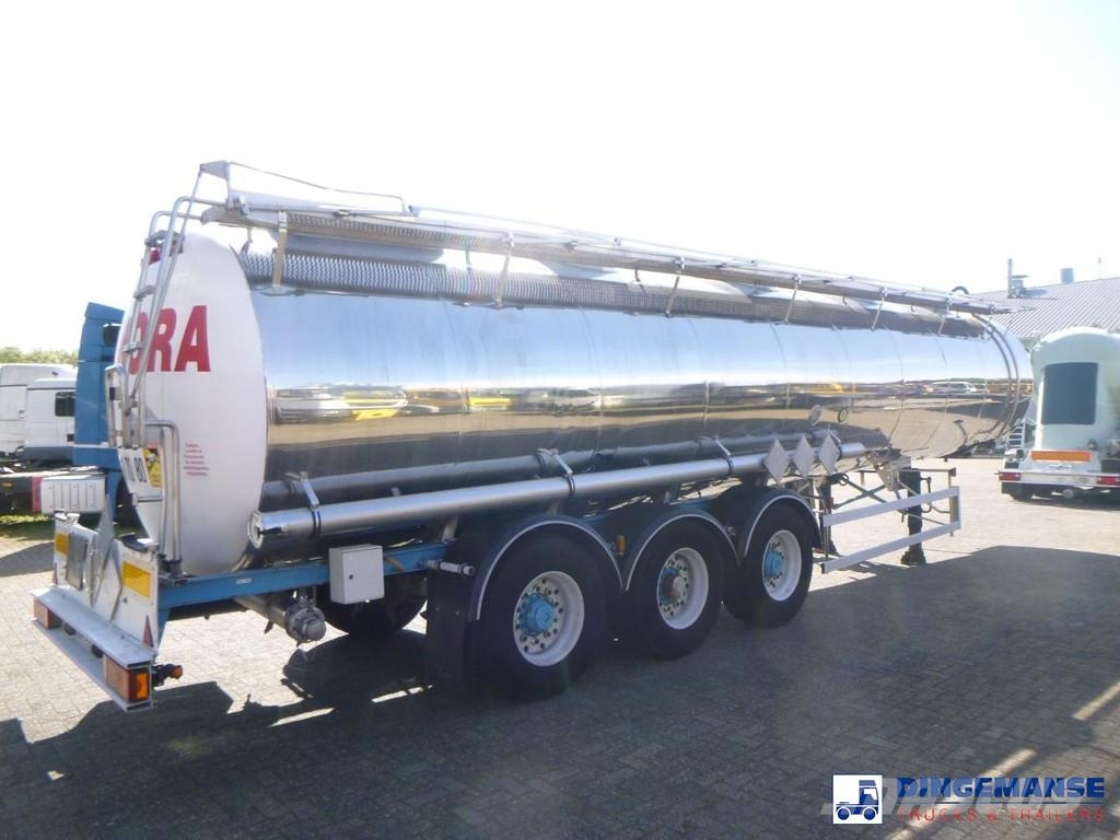 Magyar Chemical tank inox L4BH 33.3 m3 / 1 comp Autocisternas