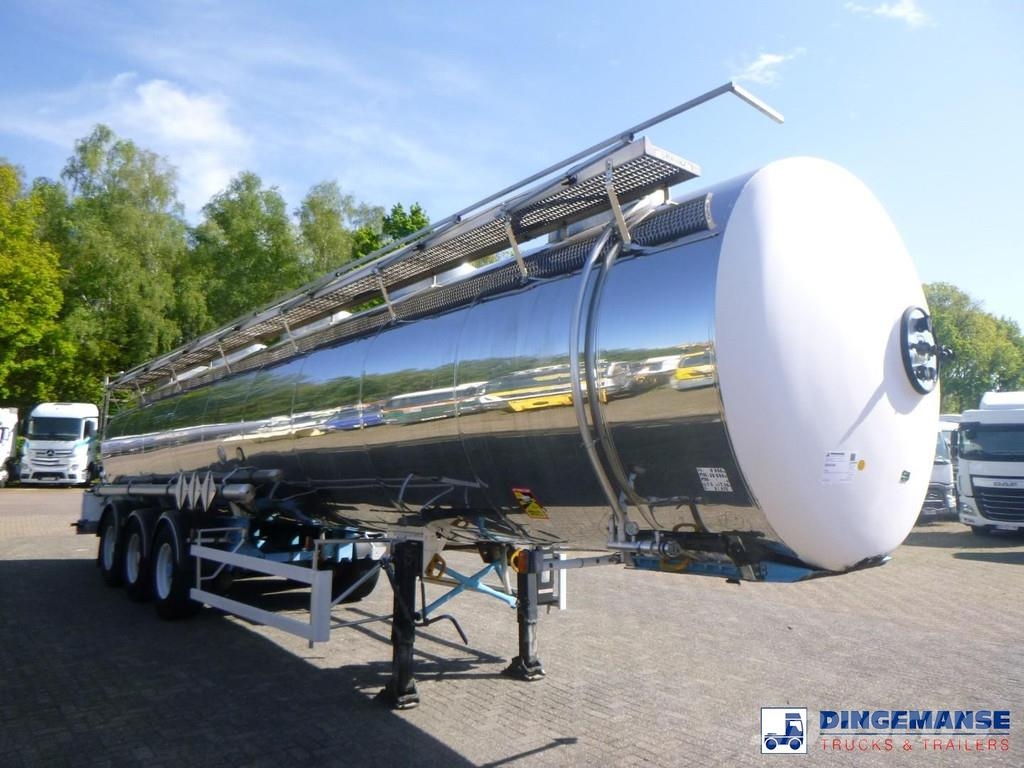 Magyar Chemical tank inox L4BH 33.3 m3 / 1 comp Autocisternas