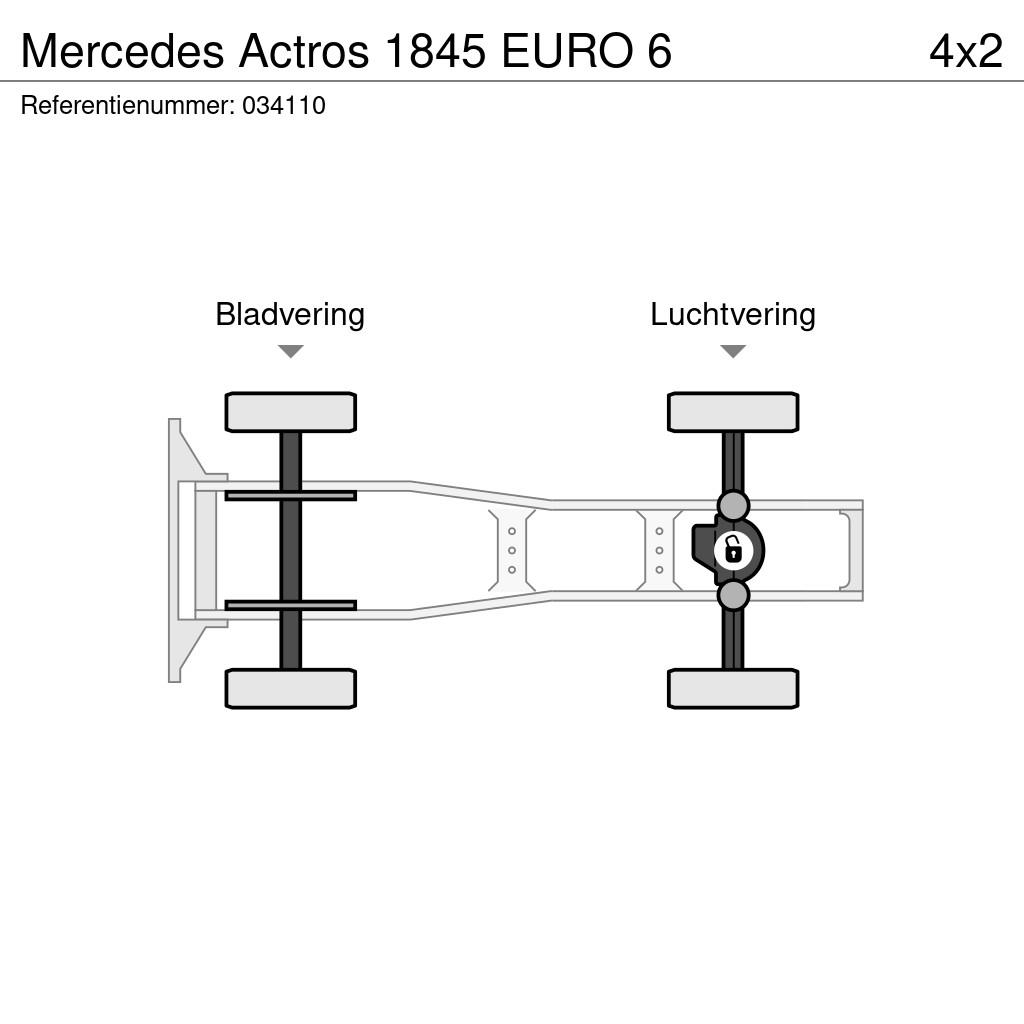 Mercedes-Benz Actros 1845 EURO 6 Trekkers